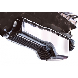 65-73 Polished Finned Aluminum Oil Pan
